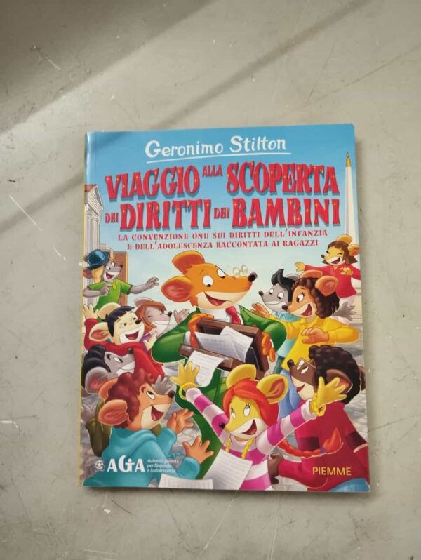 Libro Geronimo Stilton Viaggio alla scoperta dei diritti dei bambini