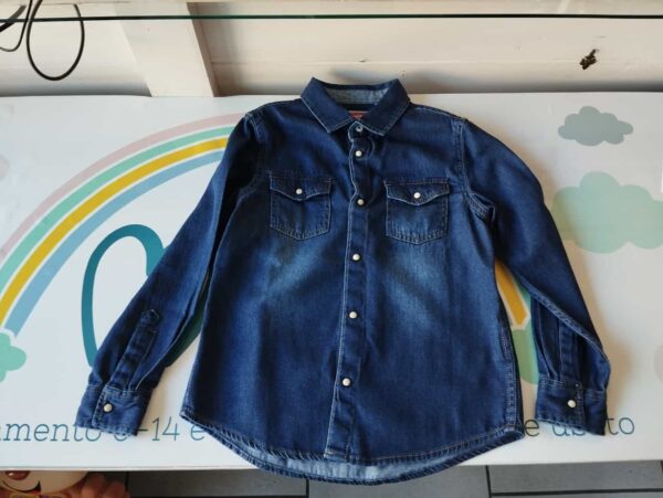 Camicia jeans bimbo 7/8 anni Original Marines