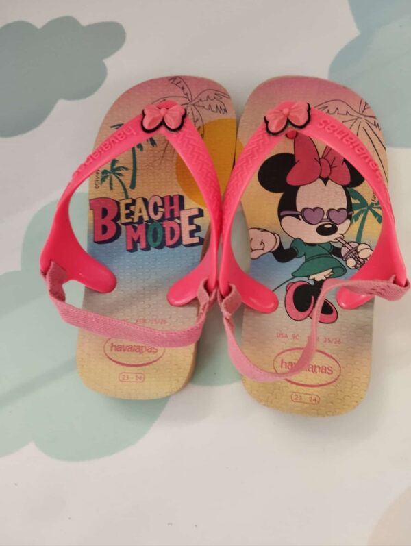 Infradito bimba Minnie Havaianas n. 23/24 - immagine 2